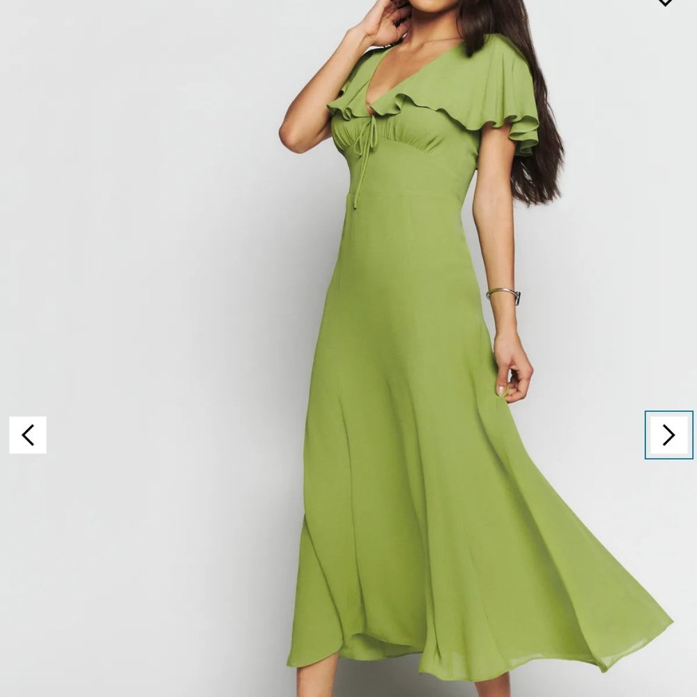 Reformation Bronwen Dress, 0